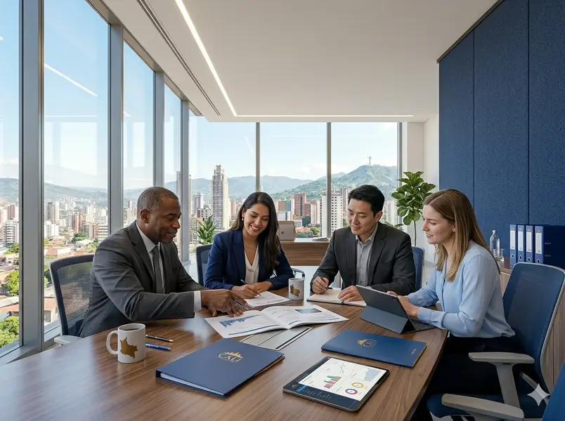 Equipo WYSLES en oficina